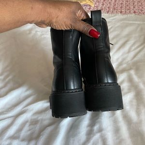 Basille lace up platform boots